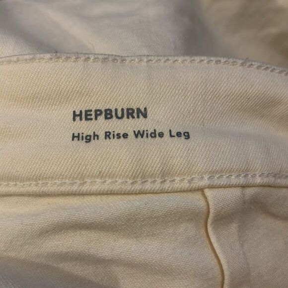 DL1961 x Mariana Hewitt Hepburn High Rise Wide Leg Jeans in Sutter - Picture 9 of 10
